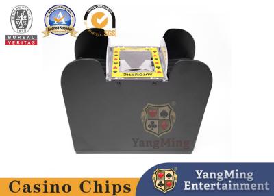 China Deluxe Texas Hold 'Em 88*63mm Playing Card Shuffler 1-2 Deck Battery Power Supply for sale