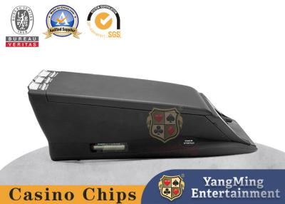 China Automatic Casino Card Shoe With Black Casino 1 - 8 Decks Customized Logo for sale