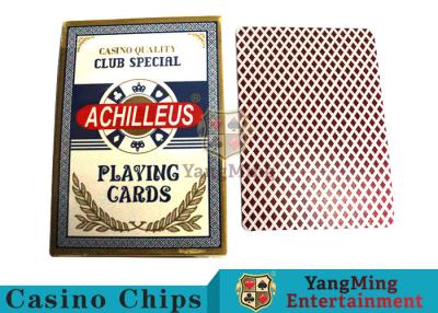 China Korea import / Casino Poker Dedicated Black Core Paper Poker Playing Cards for sale