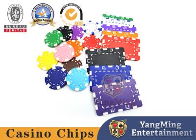 China Spot leveren Amerikaanse ABS poker dobbelstenen code baccarat Texas casino entertainment spel poker chips Te koop