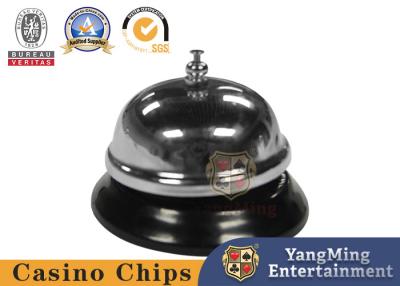 China 60 - 80mm Casino Poker Games Customized Metal Call Bell SGS Certification for sale