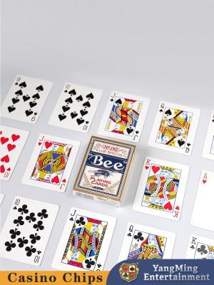 China Geïmporteerd uit Duitsland 310g American Poker Solitaire Rood en Blauw zijn optioneel Te koop