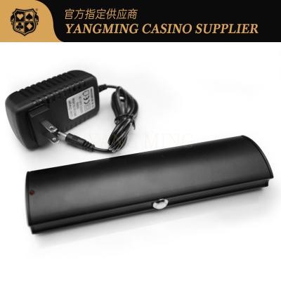 China Venta caliente Negro Inalámbrico Recargable Chips de Juego de Tarjetas UV Checker para Juegos de Entretenimiento de Casino Club en venta