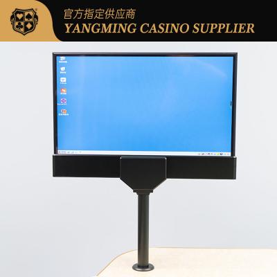 China 27'' Black Double Sided Monitor Poker Table Baccarat Prize System Ultra-Thin Display Screen Monitor for sale