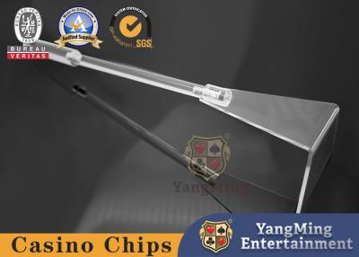 China Nuevo cree los accesorios transparentes de la tabla para requisitos particulares del póker del casino de Clay Round Chip Rake For de los naipes del estilo en venta