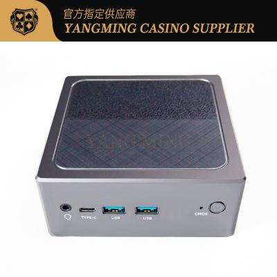Chine Ordinateur serveur d'ordinateur de bureau noir de systèmes de jeu de baccara en métal mini avec le châssis plus l'ensemble d'alimentation d'énergie à vendre