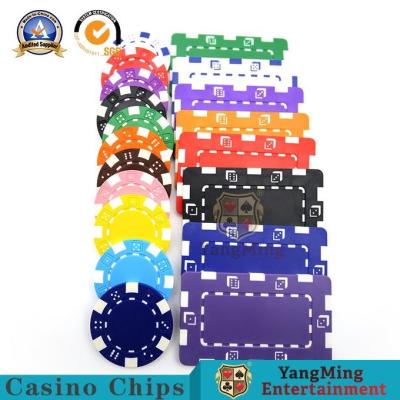 China Hoog - dichtheidsabs Pook Chips Smooth Surface Shrinkage Wrapped van het Sticker de Plastic Casino Te koop