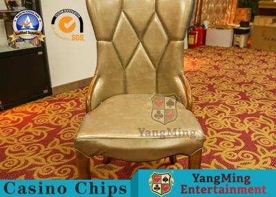 China Nordic Style Customized Wood Grain Home Hotel Dining Banquet Chair Gambling Customized Microfiber Leather Game Chair for sale