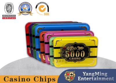 Chine Tisonnier Chips Anti Counterfeiting de casino de Crystal Acrylic Hot Stamping à vendre