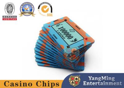 China Texas Hold'em Poker Custom Ceramic Codes Casino Club Casual Poker Game Table Chips for sale