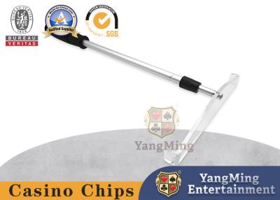 China Juego de póker del casino de Chips Rake Rod Telescopic Rod Rod los 70cm del póker del metal en venta