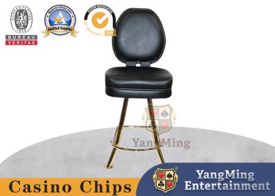 Chine Chaise tournante de haut casino titanique de pied d'acier inoxydable de Tableau de tisonnier de roulette à vendre