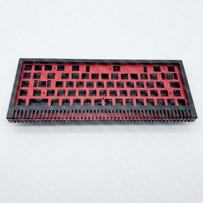 China Aluminum CNC Machining Stainless Steel Keyboard Parts Anodize Aluminum CNC Milling Keyboard Mechanical Parts for sale