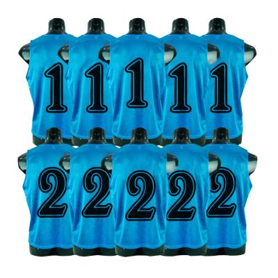 China Shirts & Tops OEM 100% Custom Print Polyester Sport Vest Mesh Football Training Bibs for sale