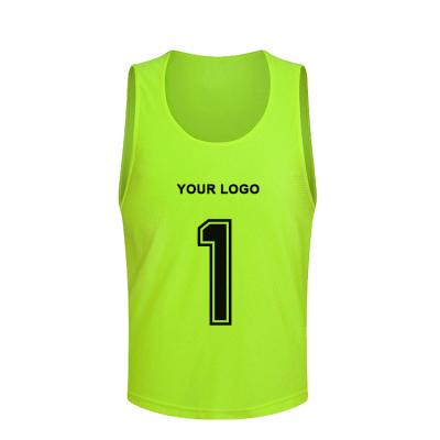 China Shirts & Tops Best Selling Football Sport Mesh Training Soccer Bibs Vest for sale