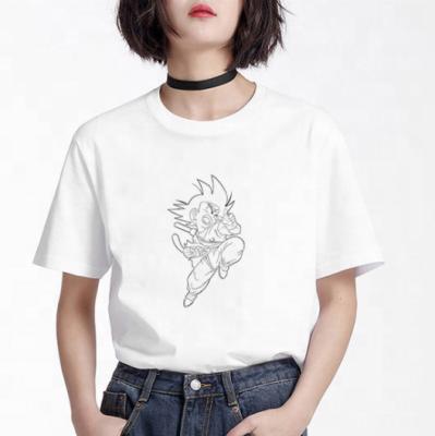 China High Quality Custom Made Simple Anti-Wrinkle Woman T-Shirt for sale