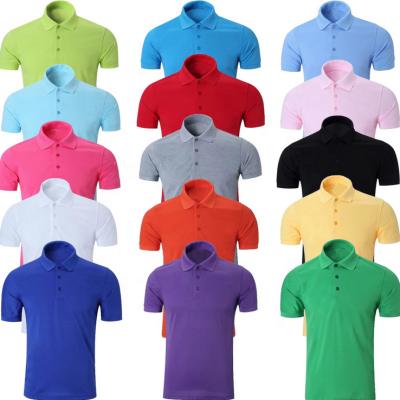 China Wholesale Custom High Quality Anti-Wrinkle Polo Shirts For Men 100% Cotton Or Polyester for sale