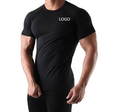 China Huayida OEM Designer White Huayida Anti-Wrinkle Men's Gym Workout Men's Yoga Wear Fitness Men's Short Sleeve T-shirt for sale