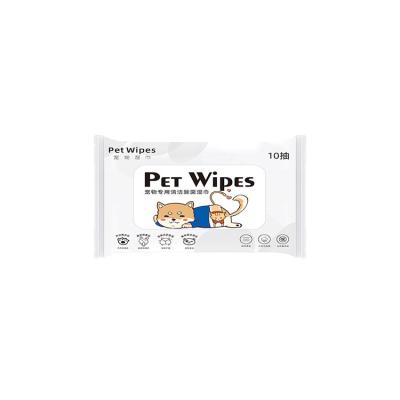 China Viable Wipes Care Mini Wipes Household Furniture Leather Functional Alcohol Free Pet Goods Wet Cleaning Wipe for sale