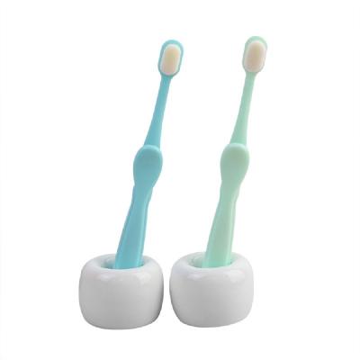 China Long Handle 10000 Bristle Toothbrush Latest Style Home Popular Design For Kids 2+ for sale