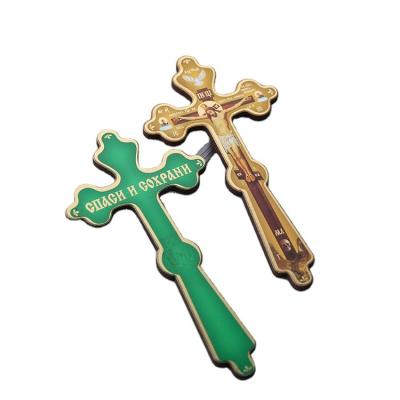 China Durable Cheap Wooden Religious Religious Ornaments Wooden Crosses For Crafts Ornament for sale