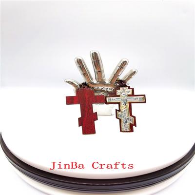 China Hot Selling Metal Cross Catholicism Metal Cross Hotel and Resort Orthodox Unique Design Cross Latest Pendant Religious Pendant for sale