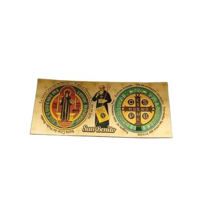 China Art Custom Gold Orthodox Church Of Gold Foil Folk Religious Banknotes Banknotes for sale