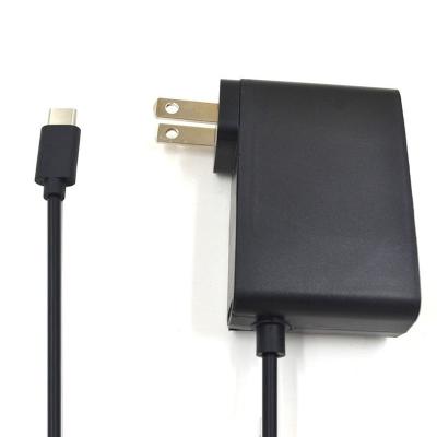 China Game Player USA AC Adapter Charger 5V 2.6A For Switch Game Player With Type C Connector for sale