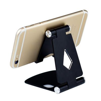 China Plug Mobile Phones Tablet Universal Aluminum Lazy Adjustable Stand Tablet Dock Cradle Desk Foldable Stand for sale