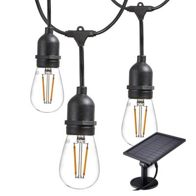 China Industrial vintage led garland with bulb for cafe light and patio string lights for sale