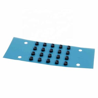 China Eco-friendly Lexing Custom Die Cut Tape Compression Molding Silicone Rubber Gasket Products Parts for sale