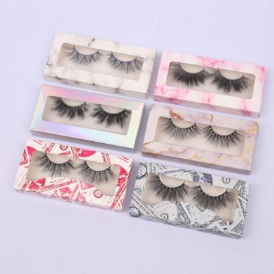 China High Quality Material Long Mink Eyelashes Individual Thick Mink Eyelashes Mink Lashes Private Label for sale