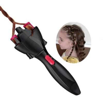 China Easy Nubian Passion Spring Style Hair Cuban Tornado No Heat Knitted Hair Twisting Tool DIY Electric Automatic Hair Braider Kits for sale