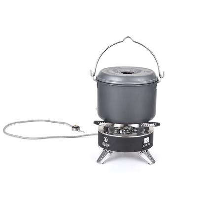 China Bulin BL100-B18 Travel Accessories Foldable Outdoor Camping Gas Stove Beach Tent 6800W Boosting 6 Burner Propane Camping Stove for sale