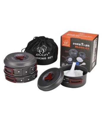 China Bulin BL200-C2 Foldable CAMPING COOKWARE SET POTS PAN for sale