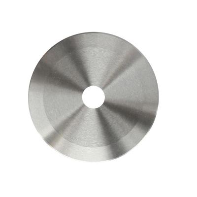 China Partial circular rounder blades of carbide binding machine. High Speed ​​Straight Smooth Cutting Blade Round Edge Cutter / Industrial Round Cutter for sale