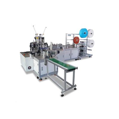 China Factory Automatic 200 Pcs/Min New 3 Ply Mask Flat Body Disposable Face Mask Making Machine for sale