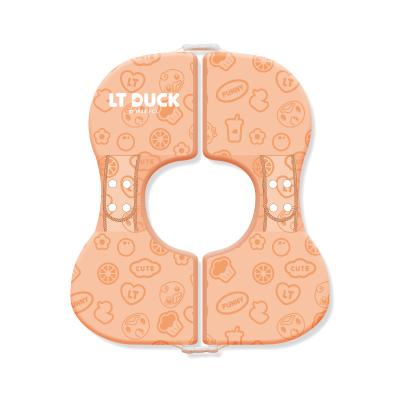 China Baby Learn Swimming Products Wholesale Inflatable Free Ring Children's Float Arm Products Cute Animation Swimming Ring With Safety Buckle for sale