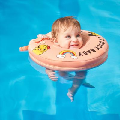 China Baby Learn Swimming Products Customized New Product Inflatable Water Tube Float Neck Swim Ring Sleeves Wristband for sale