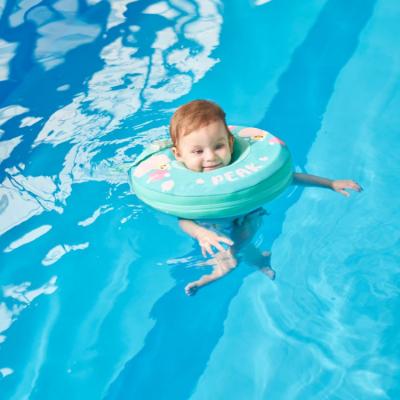 China Baby Learn Swimming Products Customize Children's Baby Ring Water Hammock Couch Toys Inflatable Floating Toy Seat Float for sale