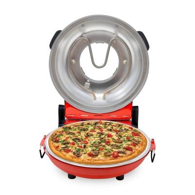 China Commercial Mobile With Window Temperature Adjustable Household Electric Pizza Oven for sale