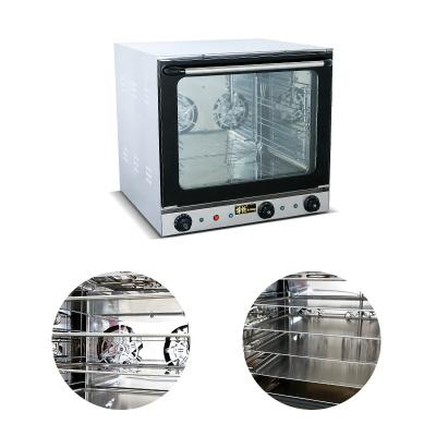 China Hotels With Steam Operate OEM Electric Commercial 4 Trays Ovens Bakery Equipment OEM Convection Oven kfc for sale