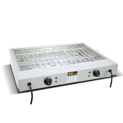 China 2023 Stainless Steel Commercial Industrial Electric Stainless Steel Baebecue Smokeless Oven For Restaurant for sale