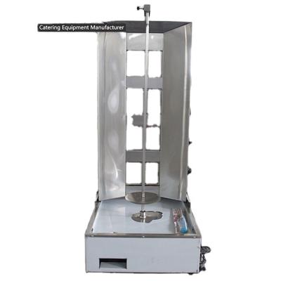 China High Efficency Hot Selling Commercial 5 Burner Kebab Machine Gas Shawarma Machine For Sale for sale