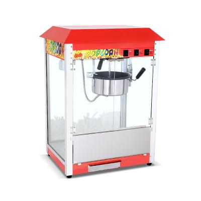 China Snack Factory High Quantity Electric Automatic Popcorn Maker Popcorn Making Machine Commercial Popcorn Machine for sale