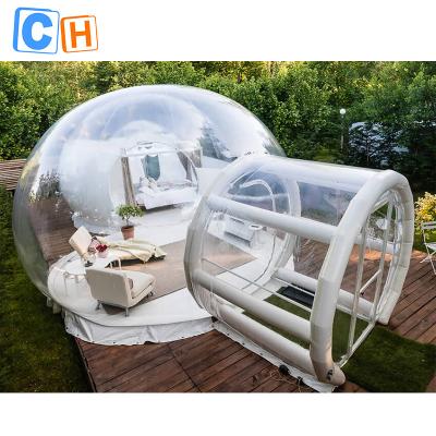 China Hot selling house outdoor Igloo bubble tent inflatable tent beach carnival tent for sale