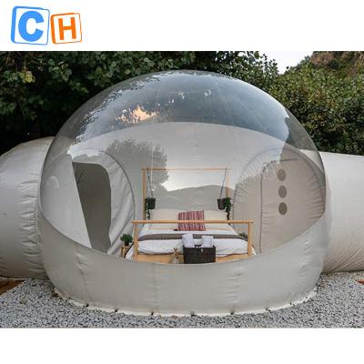 China Outdoor Tunnel Clear Bubble Camping Tent Inflatable Bubble Tent House Bubble Tent Inflatable for sale