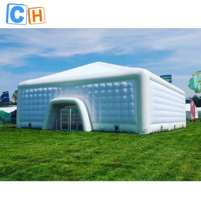 Cina 2022 Best hot sale inflatable cube tent outdoor event big tent outdoor event inflatable tent in vendita