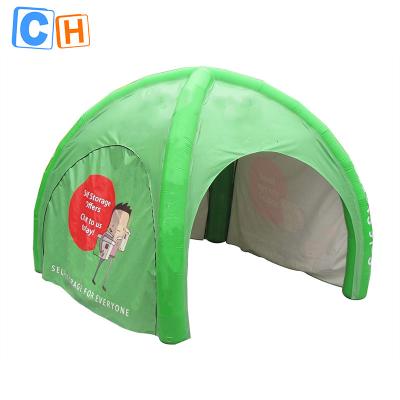 China Factory price promotional trade show tent 3 meter pvc four corner advertising tent with sunshade for sale