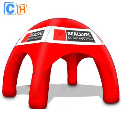 China Custom size and logo inflatable tent advertising canopy tents pneumatic advertising tents for sale